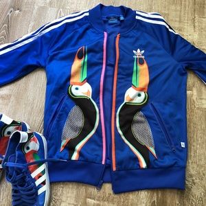 Size S Adidas jacket. Bonus matching sneakers 8